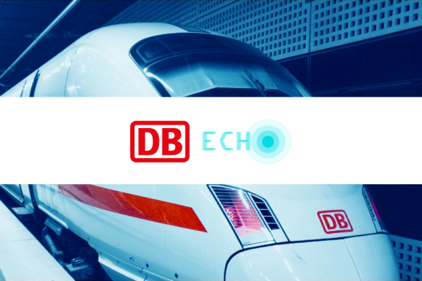 DB setzt auf KI: Wie das Innovationsprojekt DB ECHO dabei hilft, Störungen im deutschen Bahnverkehr zu reduzieren | Beitragsbild